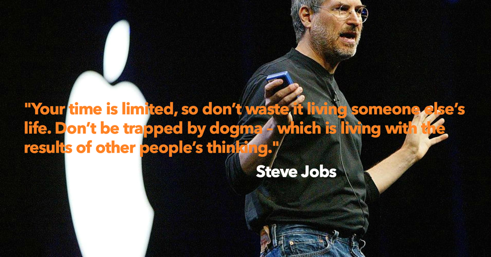 steve jobs - an example of a great personal brand