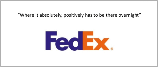 unique selling point of FedEx